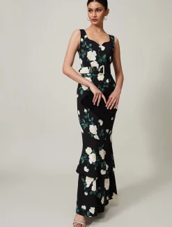 Jazmina Belted Tiered Dress