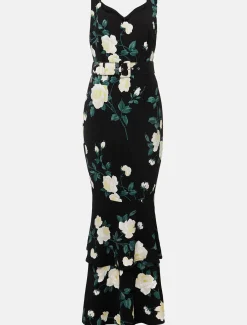 Jazmina Belted Tiered Dress