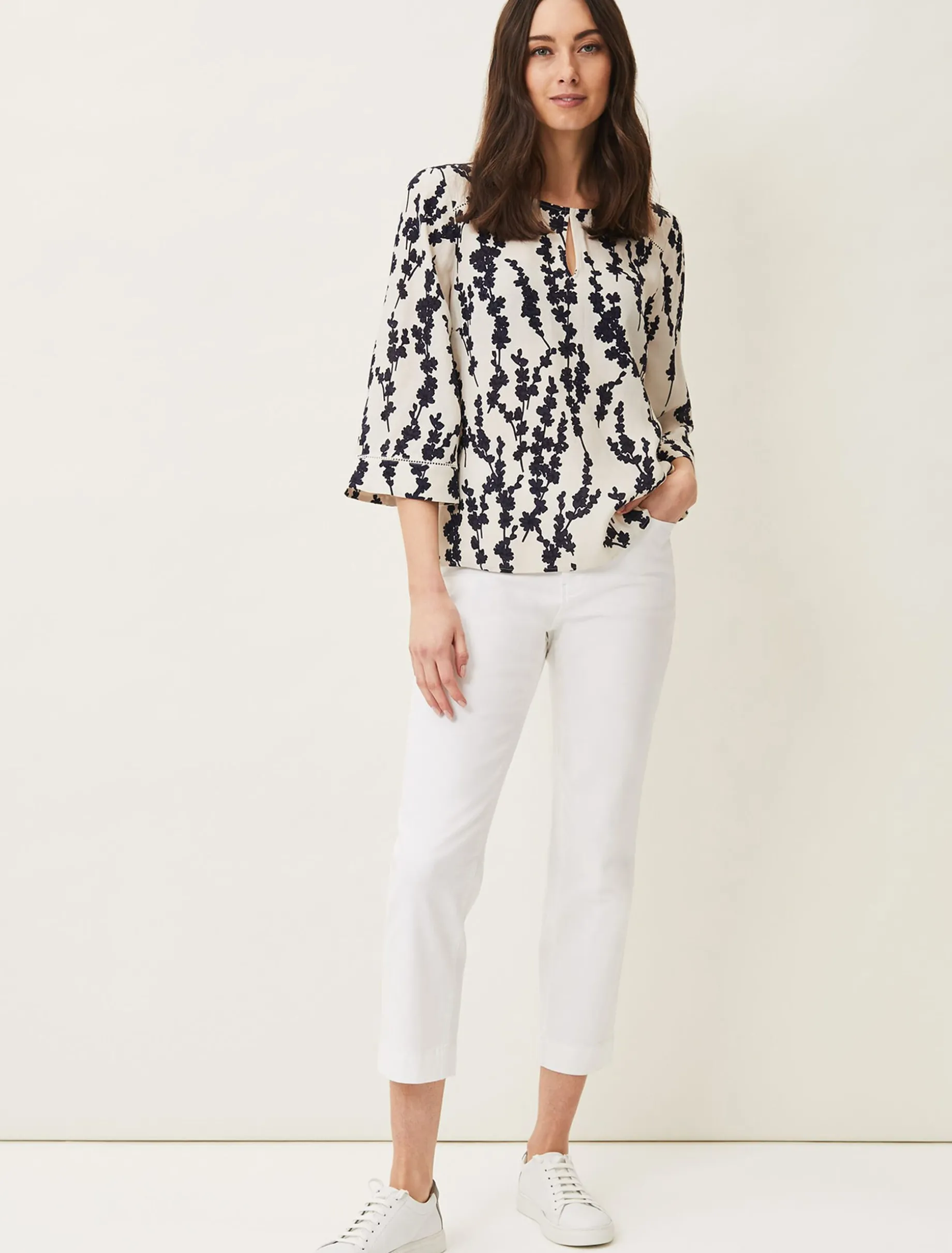Jean Floral Blouse