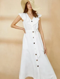 Jemima Linen Shirt Dress