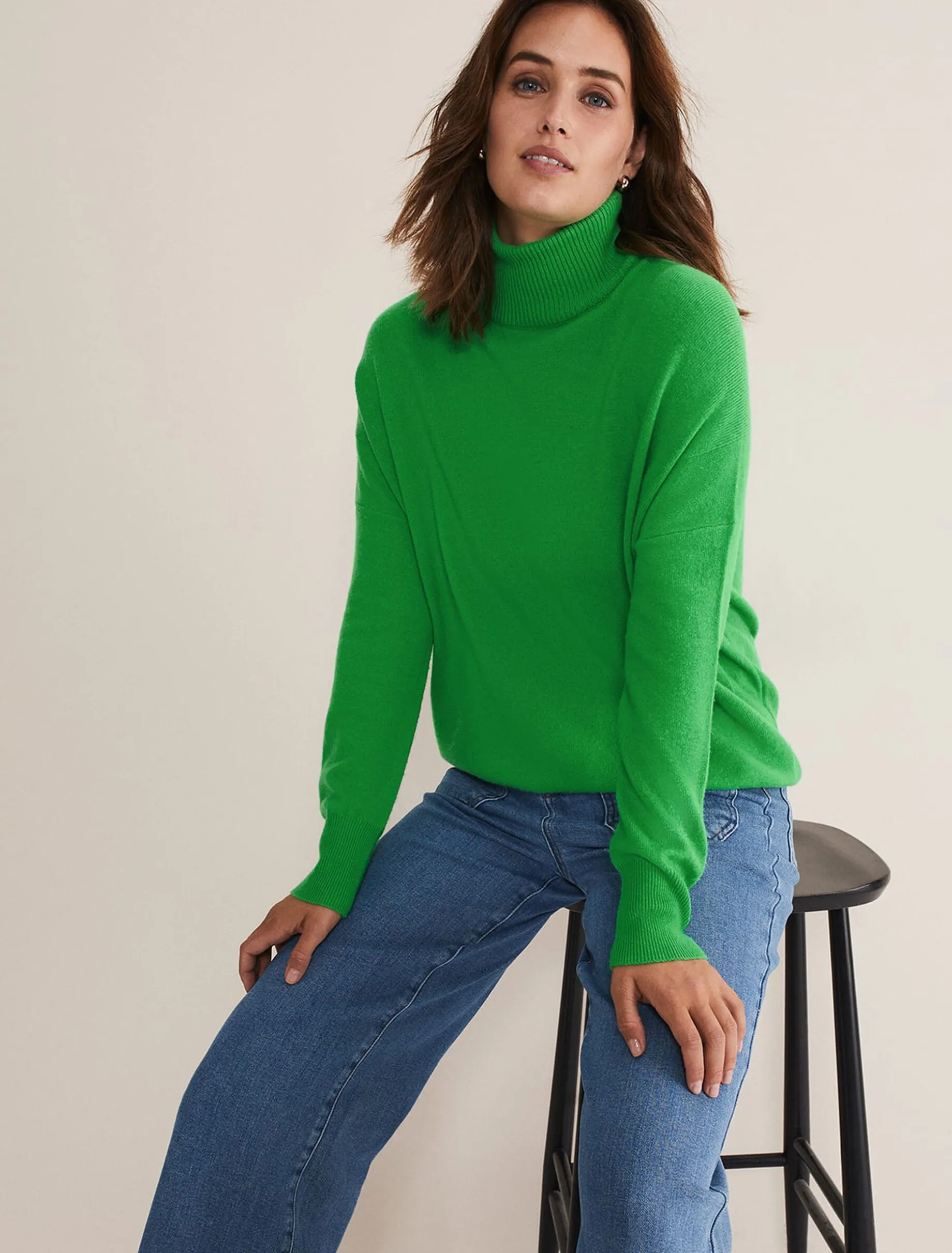 Jemima Wool Cashmere Oversized Jumper