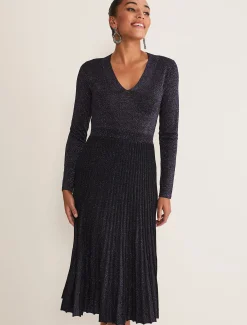Jessamine Shimmer Knit Dress