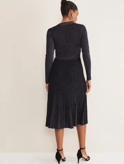 Jessamine Shimmer Knit Dress