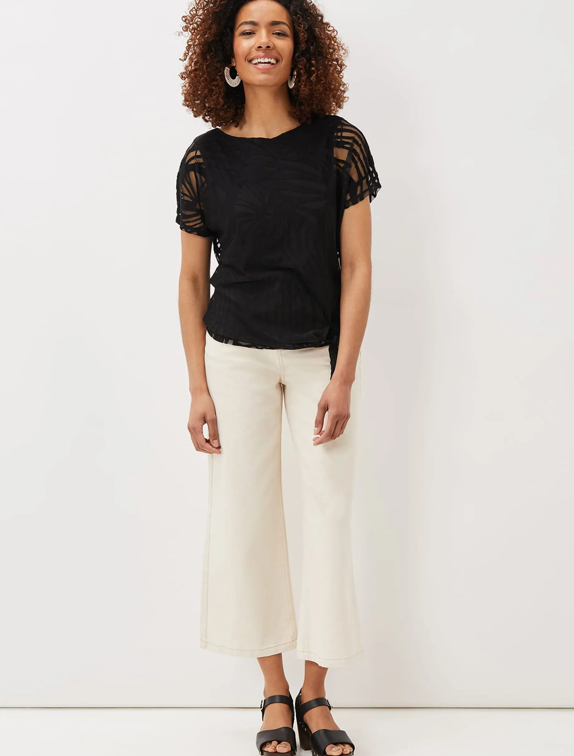 Jo Jo Shell Burnout Top