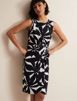 Joanna Bodycon Leaf Dress