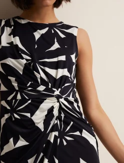 Joanna Bodycon Leaf Dress
