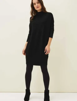 Jocelin Roll Neck Knit Dress