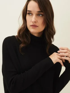 Jocelin Roll Neck Knit Dress