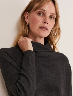 Jocelin Roll Neck Knit Dress