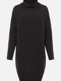 Jocelin Roll Neck Knit Dress