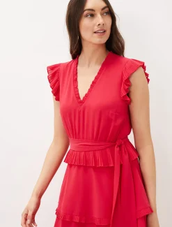 Josephina Tiered Midi Dress