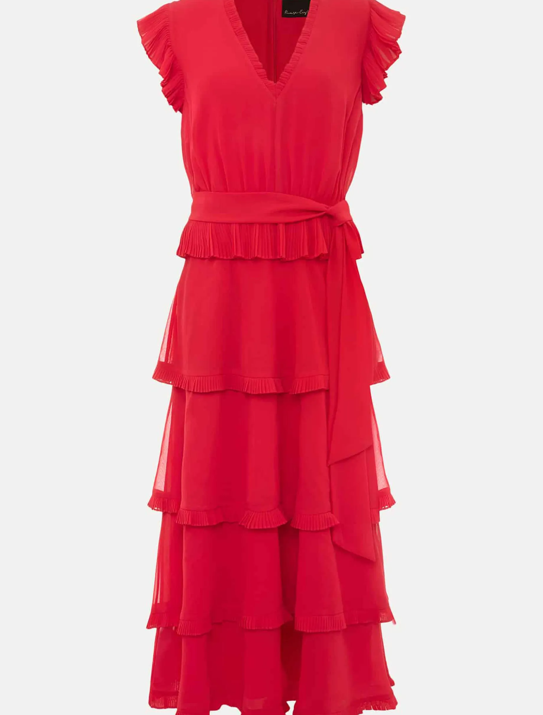 Josephina Tiered Midi Dress