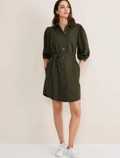 Josephine Denim Puff Sleeve Dress
