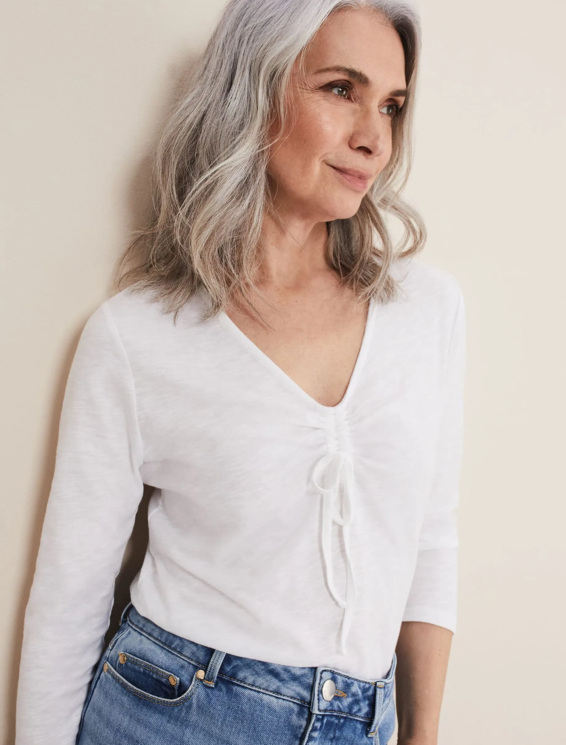 Josey Ruched Front Top