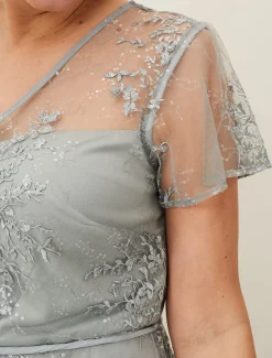 Juliana Floral Embroidered Dress
