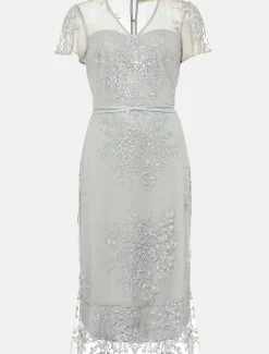 Juliana Floral Embroidered Dress