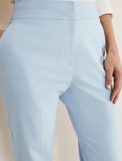 Julianna Cropped Straight Leg Trousers