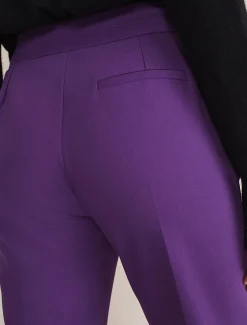 Julianna Cropped Straight Leg Trousers