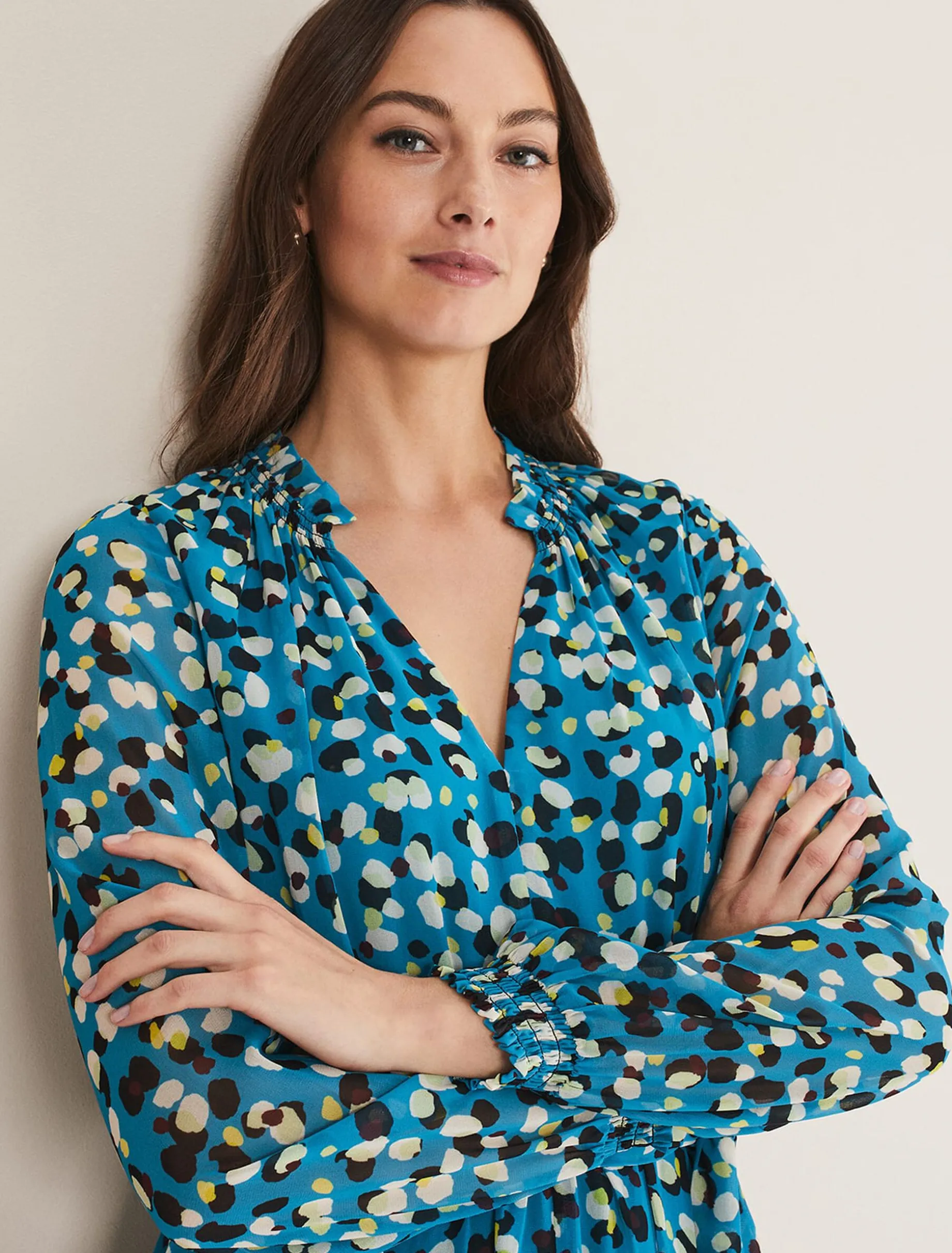 Juno Border Hem Midi Dress