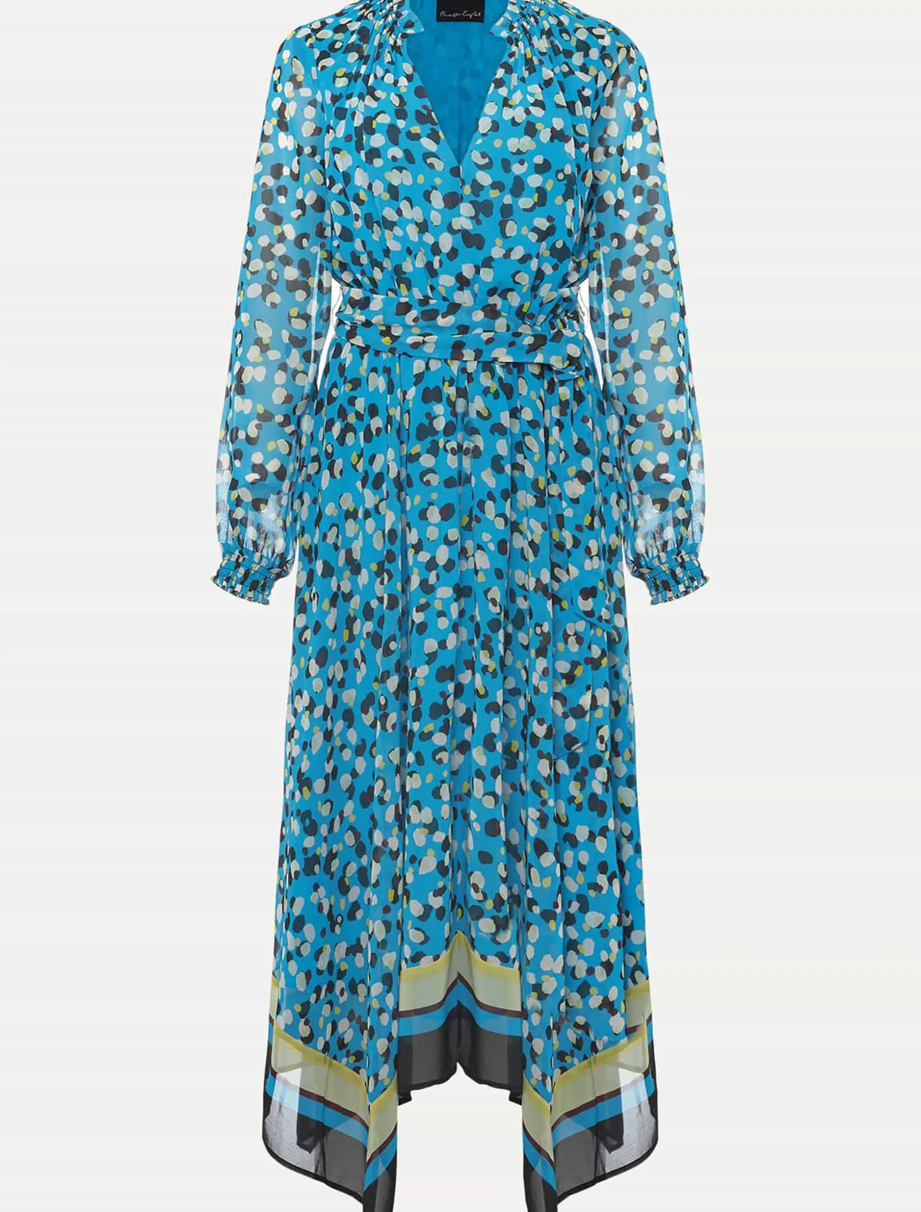 Juno Border Hem Midi Dress