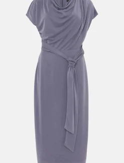 Kadence Cupro Tie Waist Dress