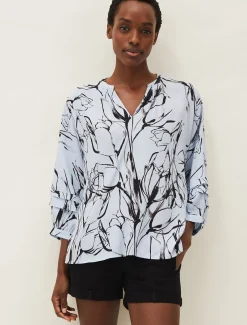 Kalila Tulip Print Blouse