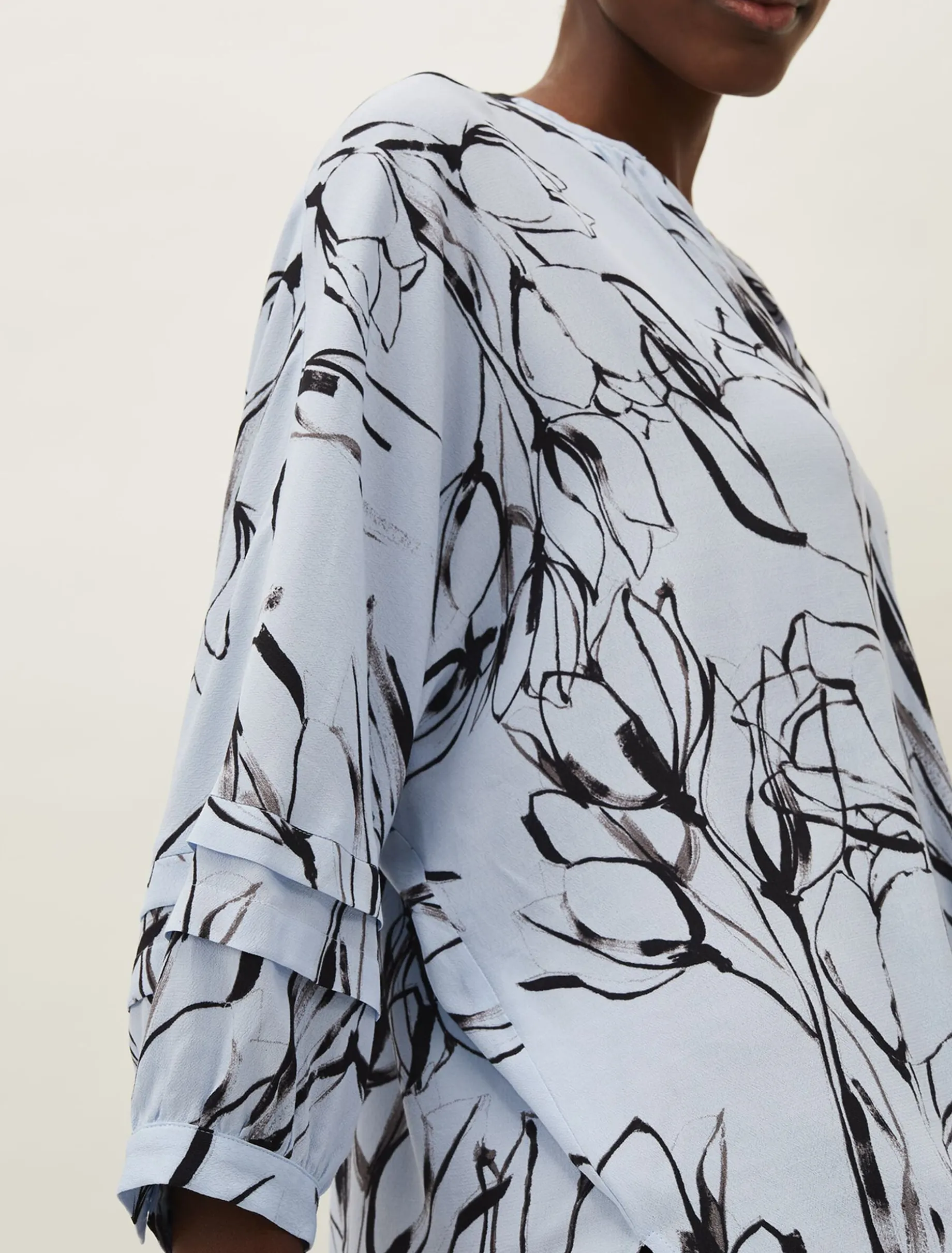 Kalila Tulip Print Blouse