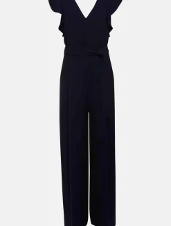 Kallie V Neck Frill Jumpsuit