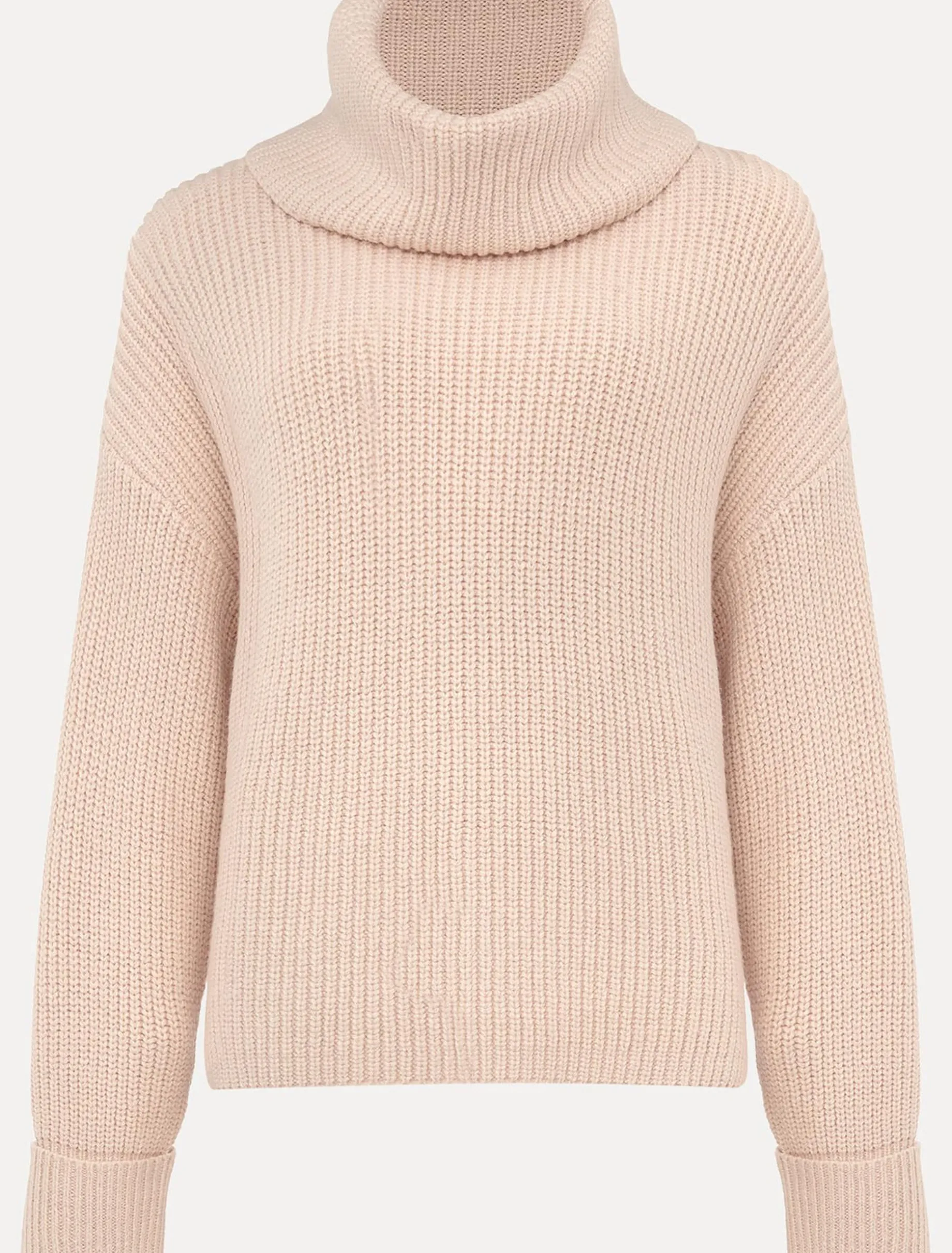 Karine Chunky Roll Neck Jumper