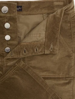 Karlie Button Through Corduroy Jeans