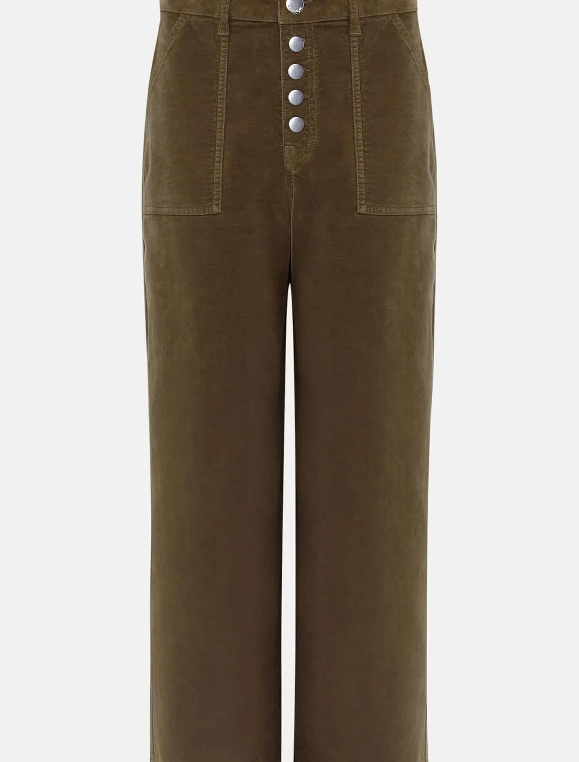 Karlie Button Through Corduroy Jeans