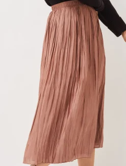 Kate Plisse Midi Skirt