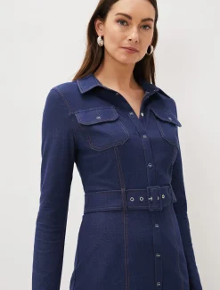 Kathryn Fitted Jersey Dress