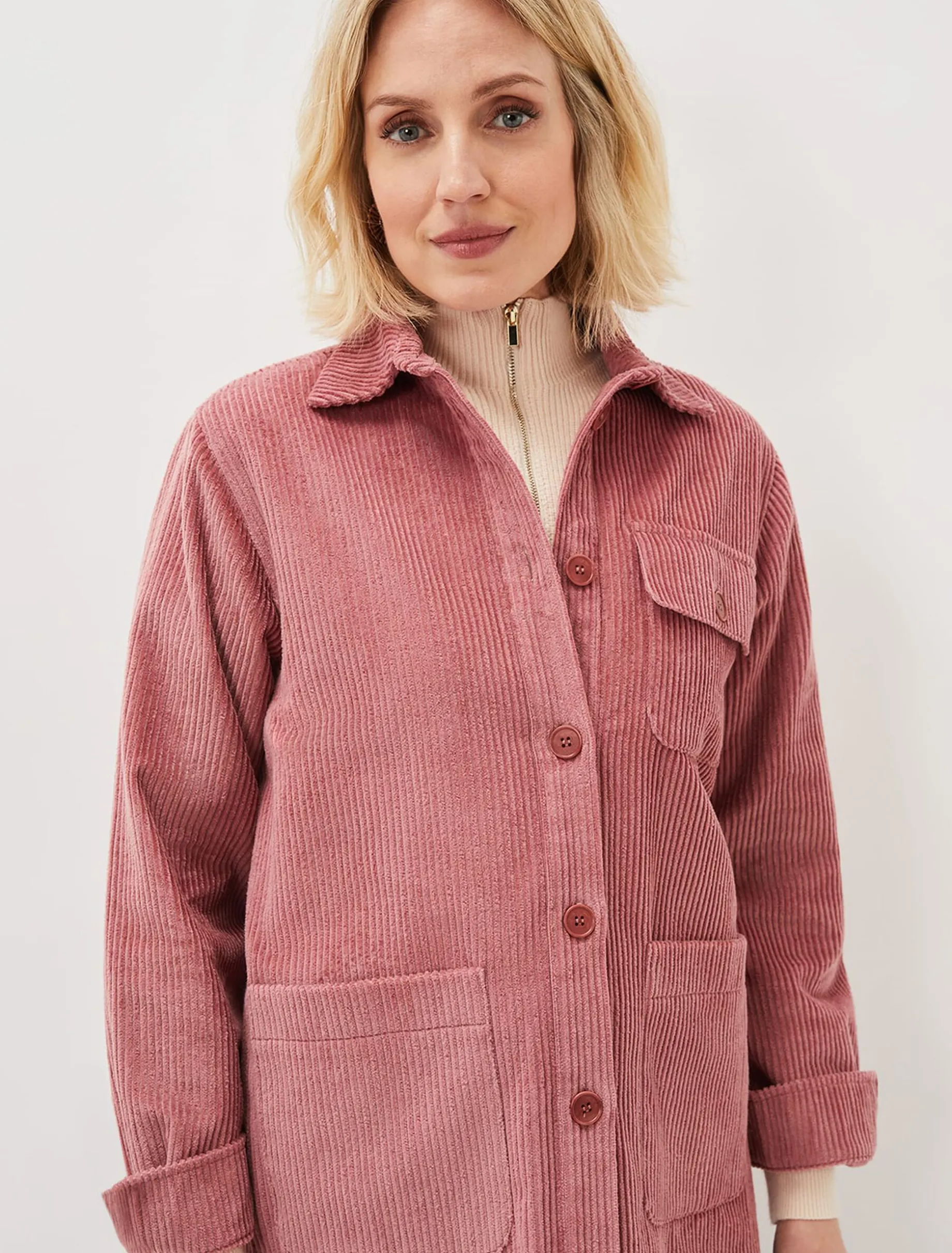 Katrina Cord Shacket
