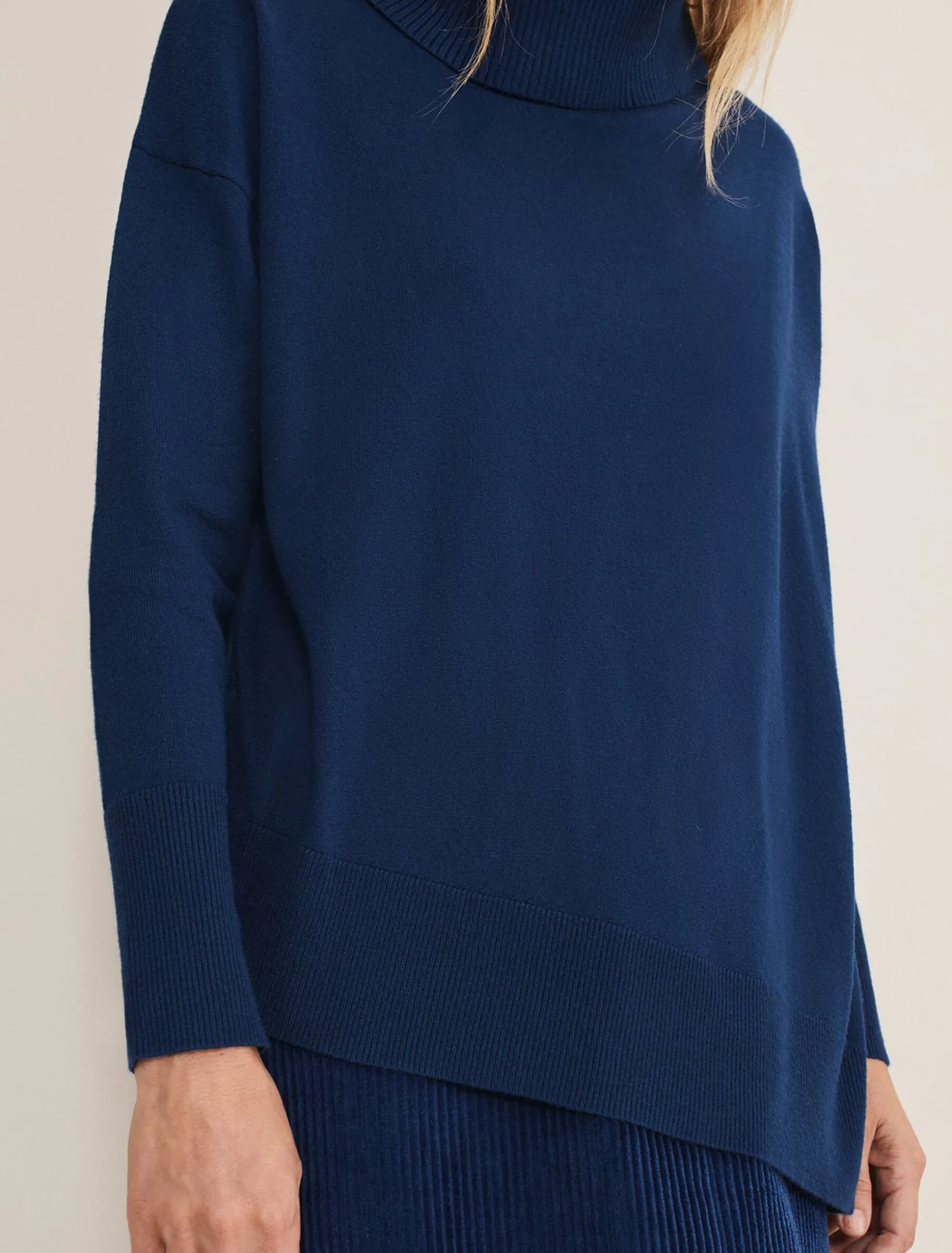 Katya Cosy Asymmetric Knit