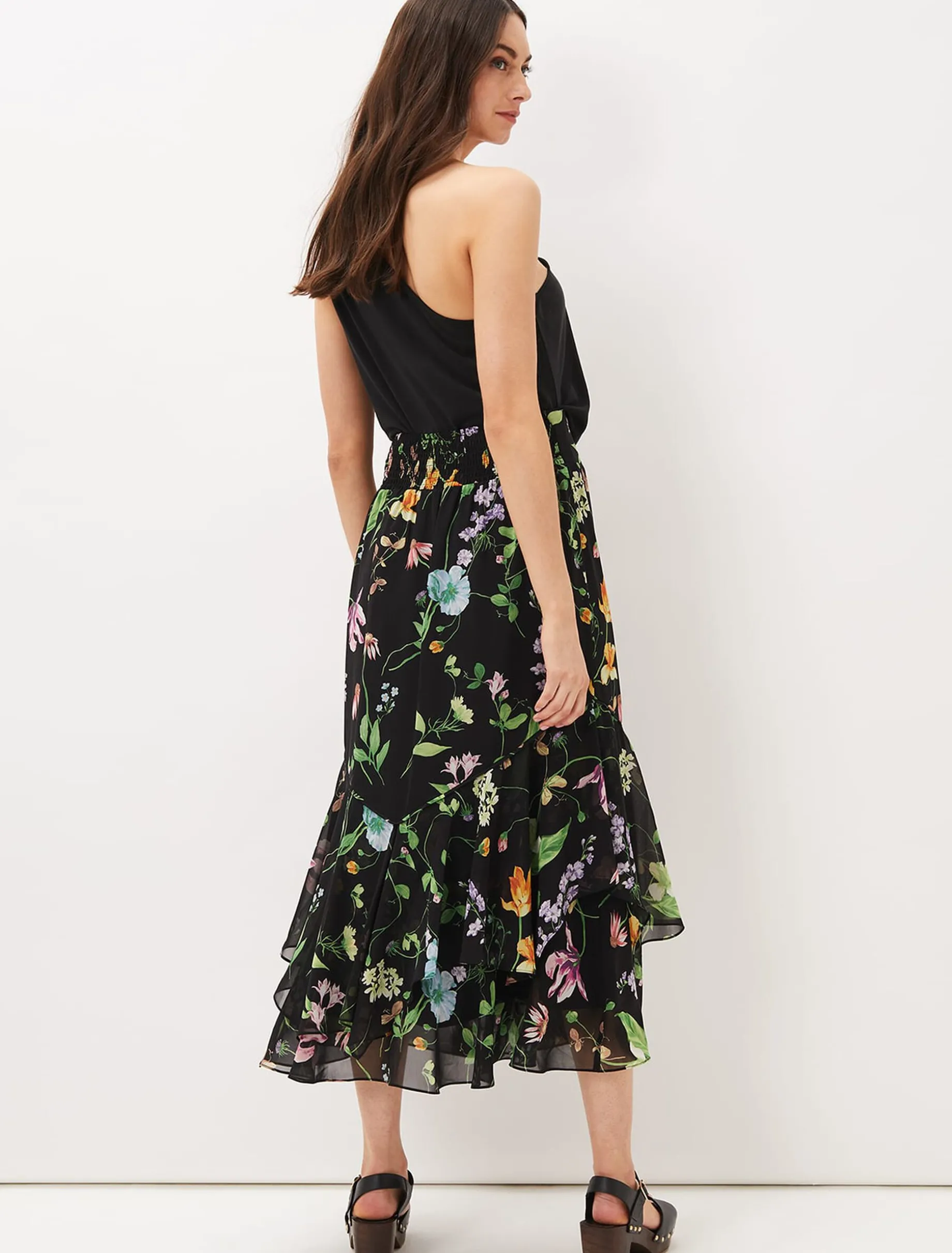Kayley Floral Printed Maxi Skirt