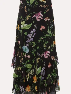 Kayley Floral Printed Maxi Skirt