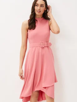 Kazandra Belted Dress