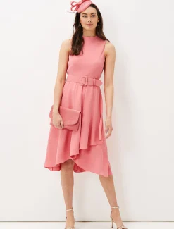 Kazandra Belted Dress