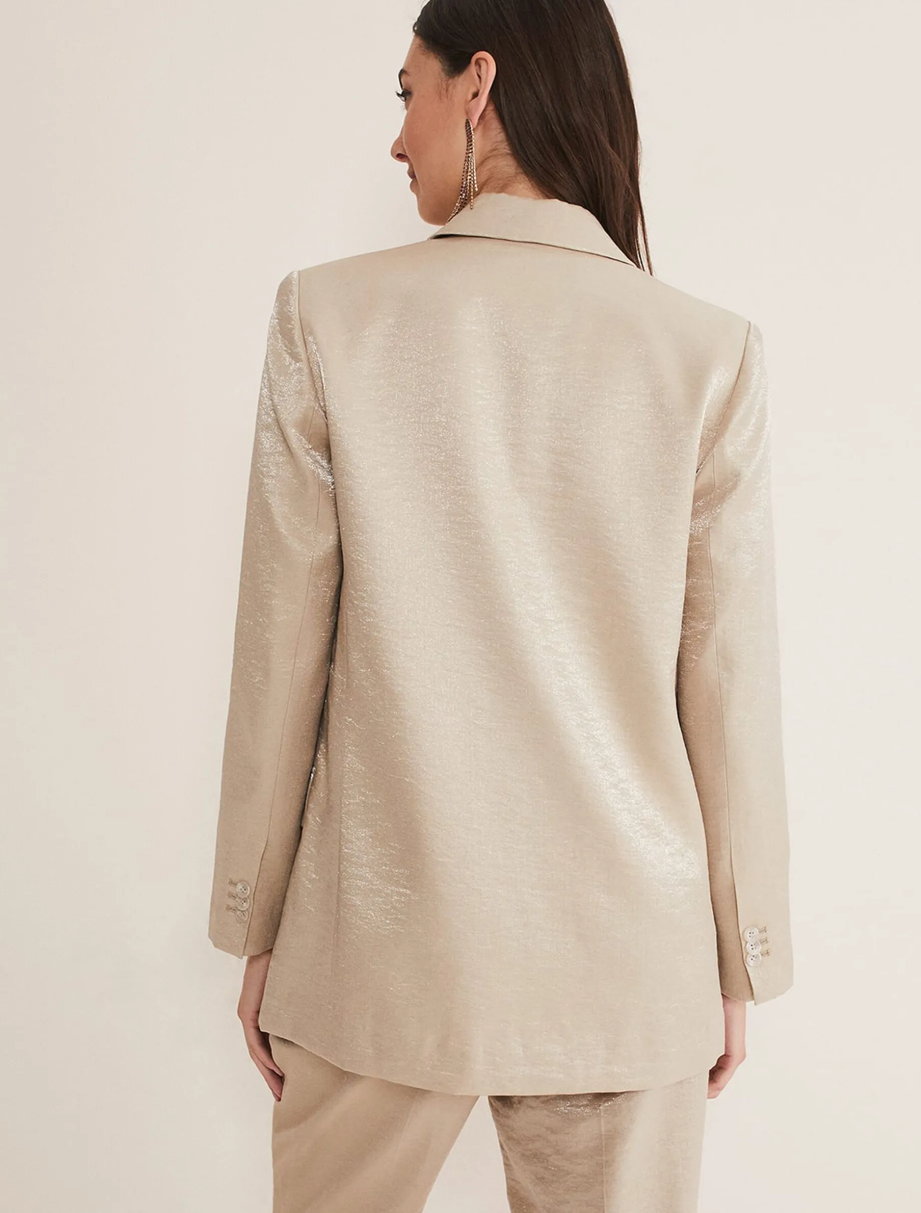 Kehlani Shimmer Blazer Co-Ord