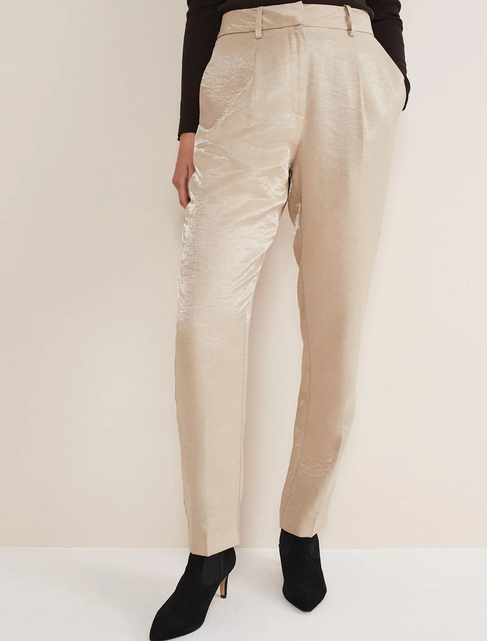 Kehlani Shimmer Peg Trouser Co-Ord