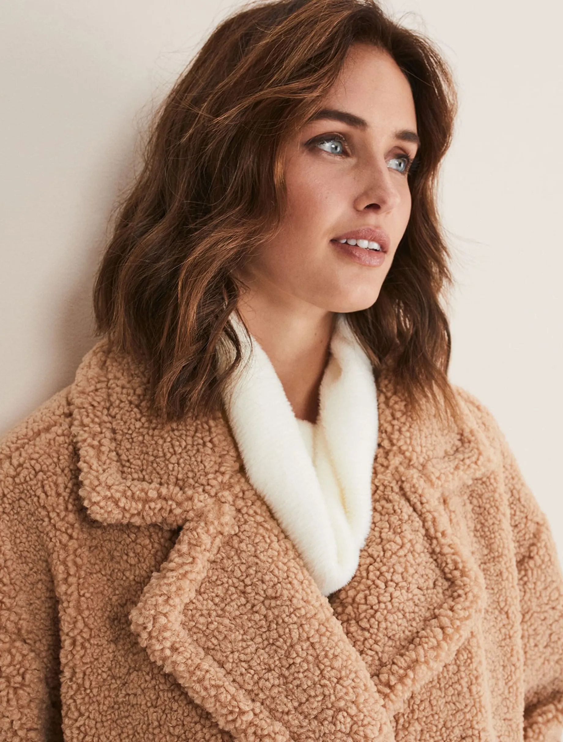 Kelsey Short Teddy Coat
