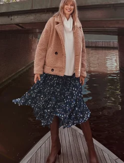 Kelsey Short Teddy Coat