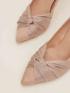 Kendal Knot Pointed Court Shoes