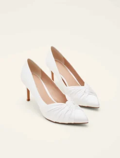 Kendal Satin Court Shoe