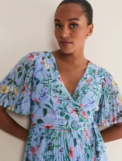 Kendall Floral Midi Dress