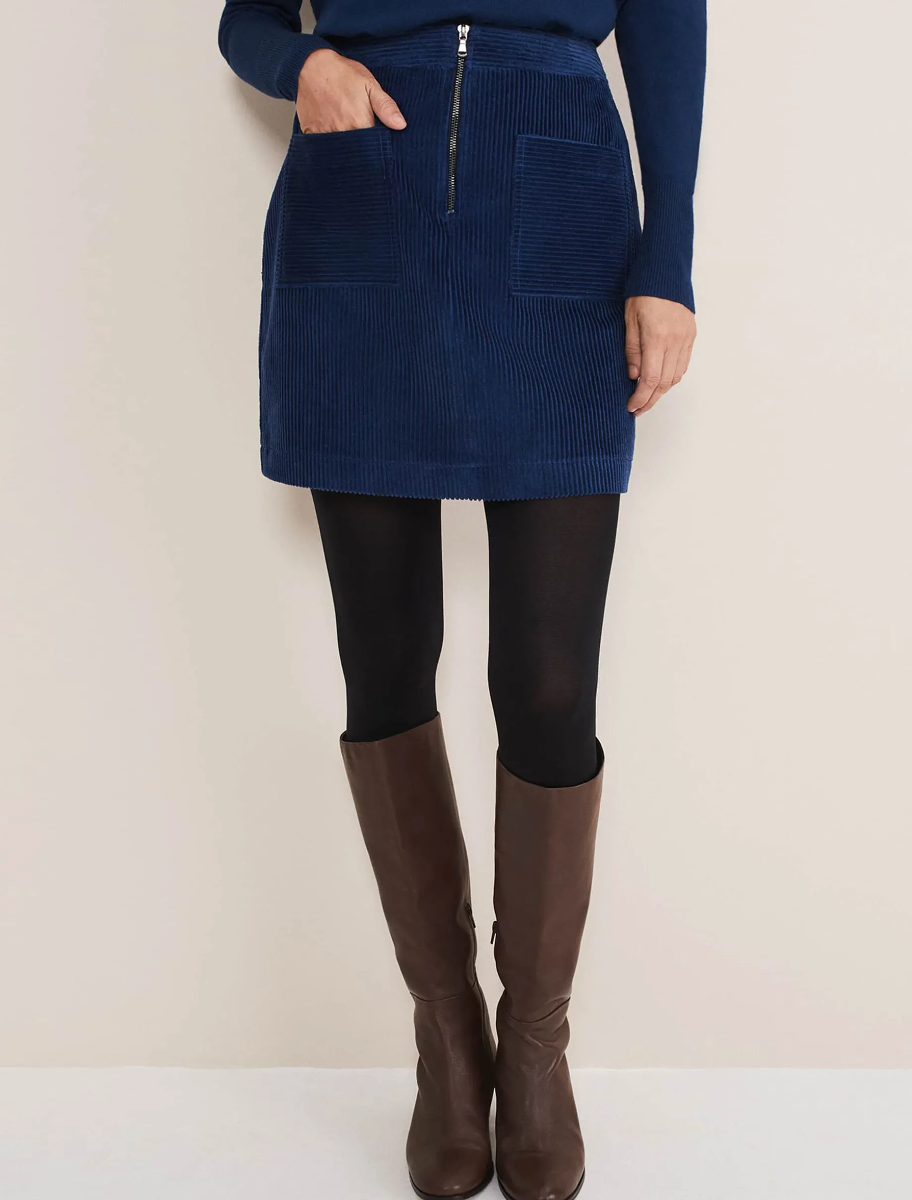 Kennedy Corduroy Mini Skirt