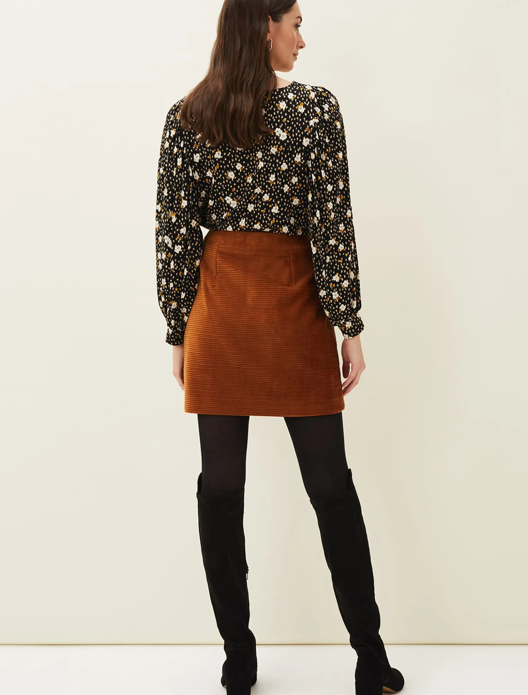 Kennedy Corduroy Mini Skirt
