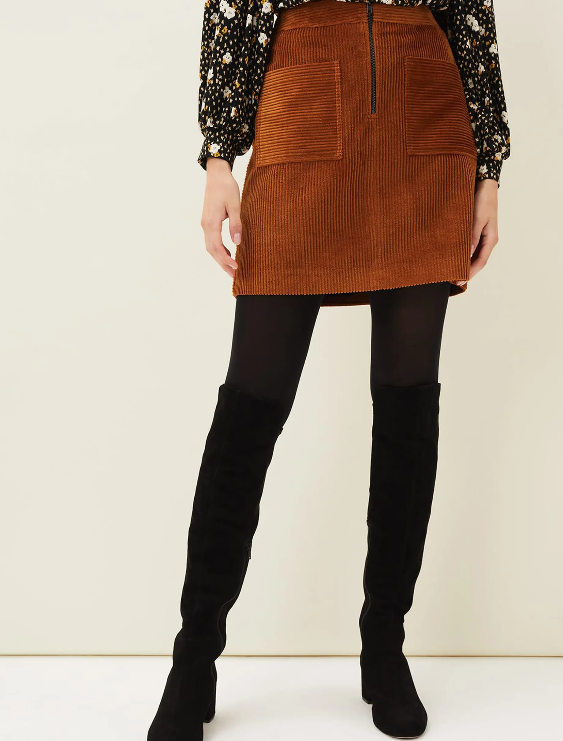 Kennedy Corduroy Mini Skirt