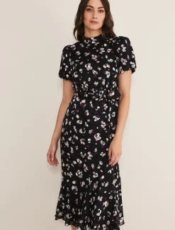 Kensley Print Puff Sleeve Dress